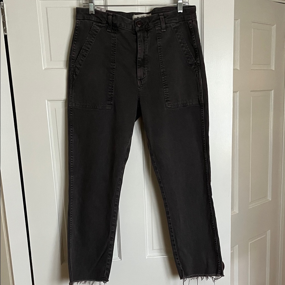 AMO faded black Easy Army Trouser. Size 30.